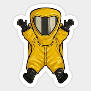 Chibi Hazmat Sticker